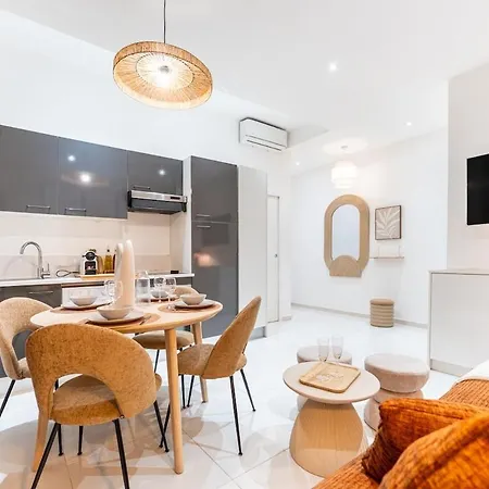 Appartement Monaco 5 Min Walk, Quiet 1br, 4 Guests