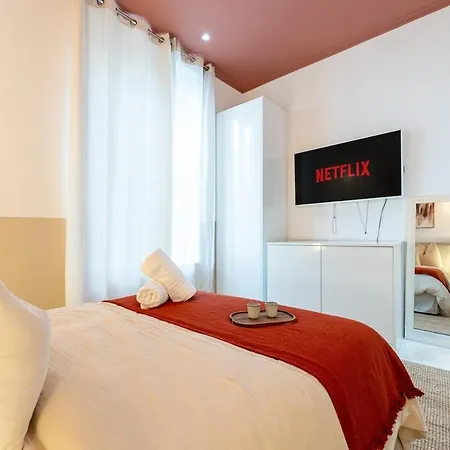Appartement Monaco 5 Min Walk, Quiet 1br, 4 Guests Beausoleil